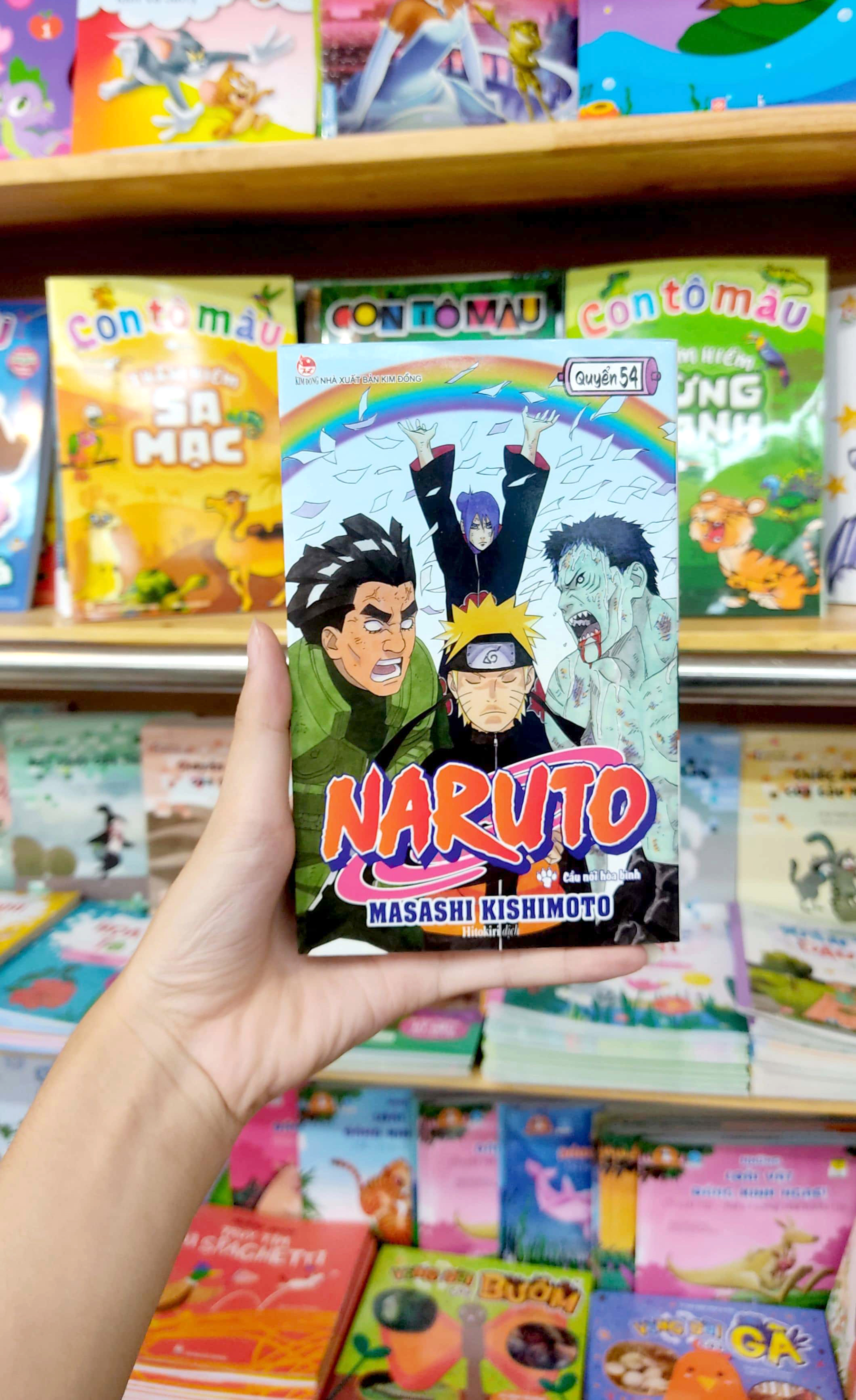 bộ naruto - tập 54 - cầu nối hòa bình (tái bản 2022)