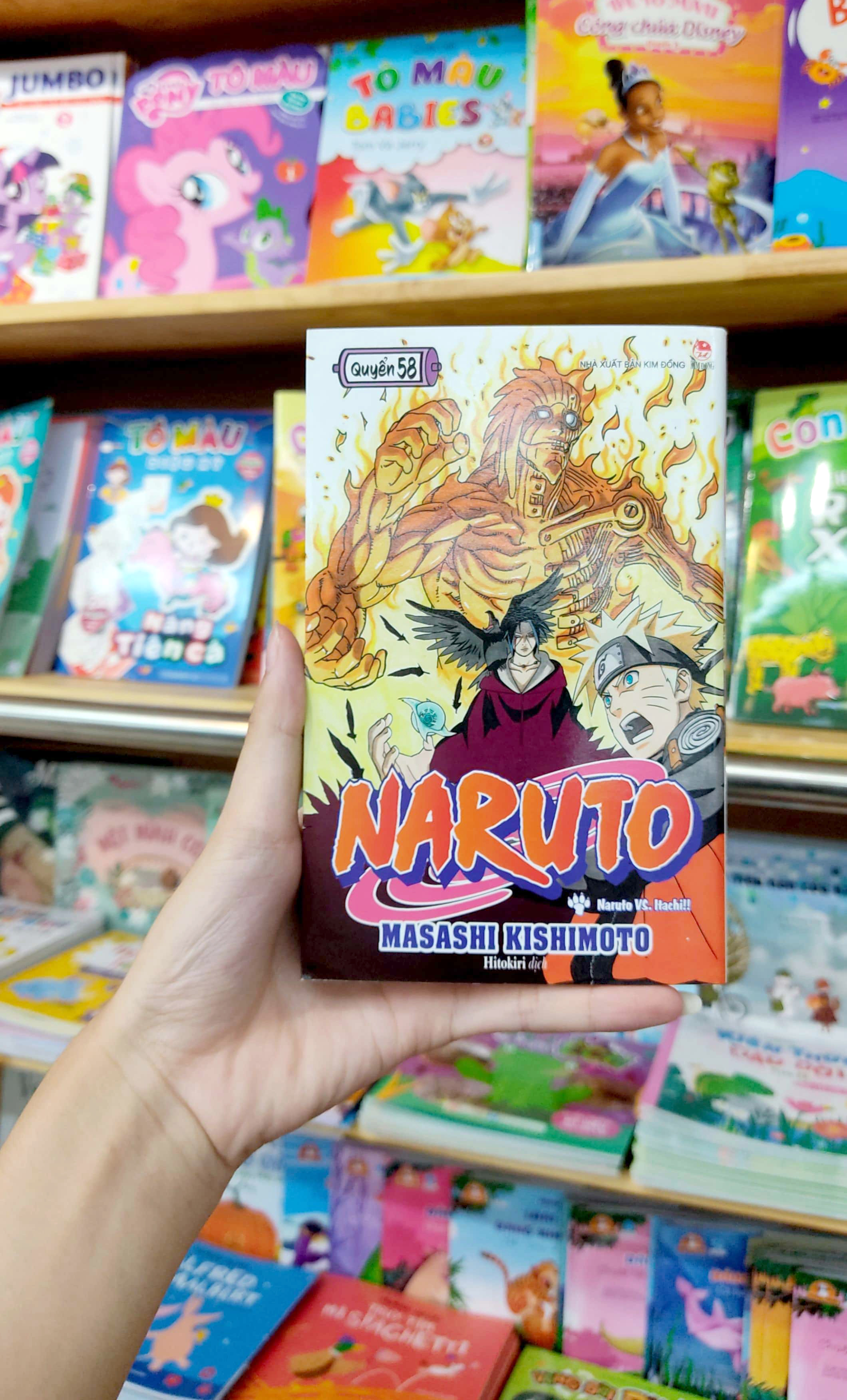 bộ naruto - tập 58 - naruto vs. itachi!! (tái bản 2022)