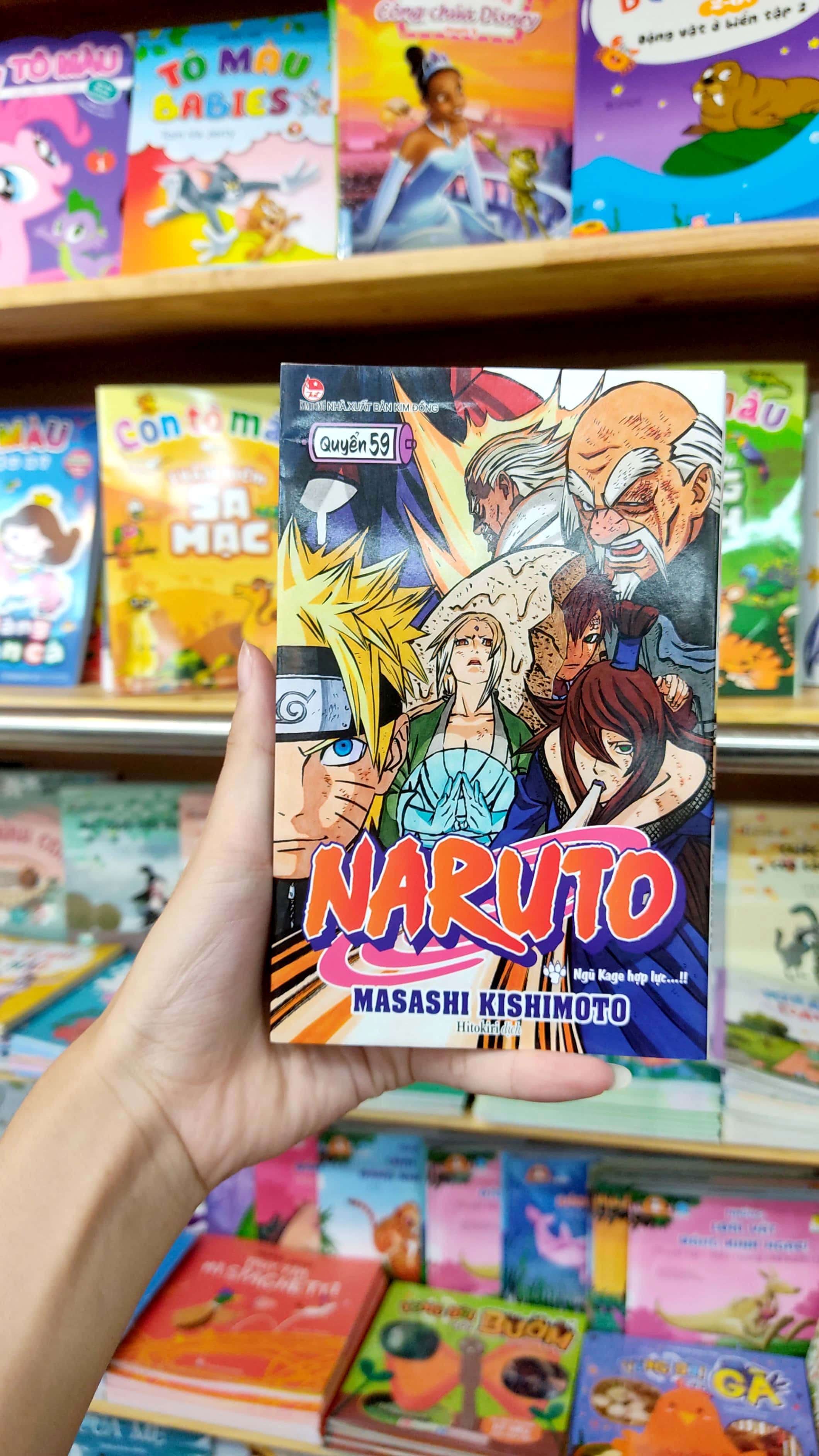 bộ naruto - tập 59 - ngũ kage hợp lực…!! (tái bản 2022)