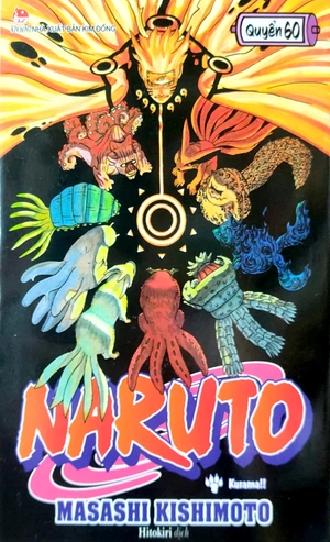 bộ naruto - tập 60 - kurama (tái bản 2022)
