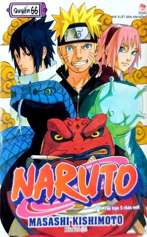 bộ naruto - tập 66 - thế trận 3 chân mới (tái bản 2022)