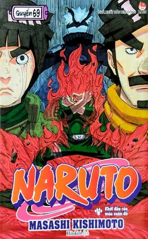 bộ naruto - tập 69 - khởi đầu của mùa xuân đỏ (tái bản)