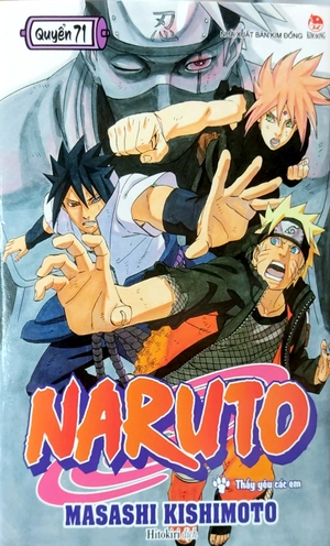 bộ naruto - tập 71 - thầy yêu các em (tái bản 2023)