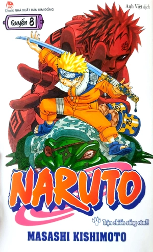 bộ naruto - tập 8 - trận chiến sống còn!! (tái bản 2022)