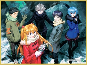 bộ neon genesis evangelion - collectorℹs edition - tập 3 - tặng kèm shikishi năm đứa trẻ