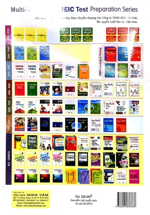 bộ new toeic 4n4 520 level (kèm cd)