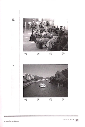 bộ new toeic 4n4 520 level (kèm cd)