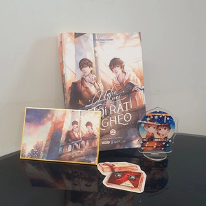 bộ nghe nói tôi rất nghèo - tập 2 - bản đặc biệt - tặng kèm bookmark bo viền + standee chibi + shikishi phủ nhũ