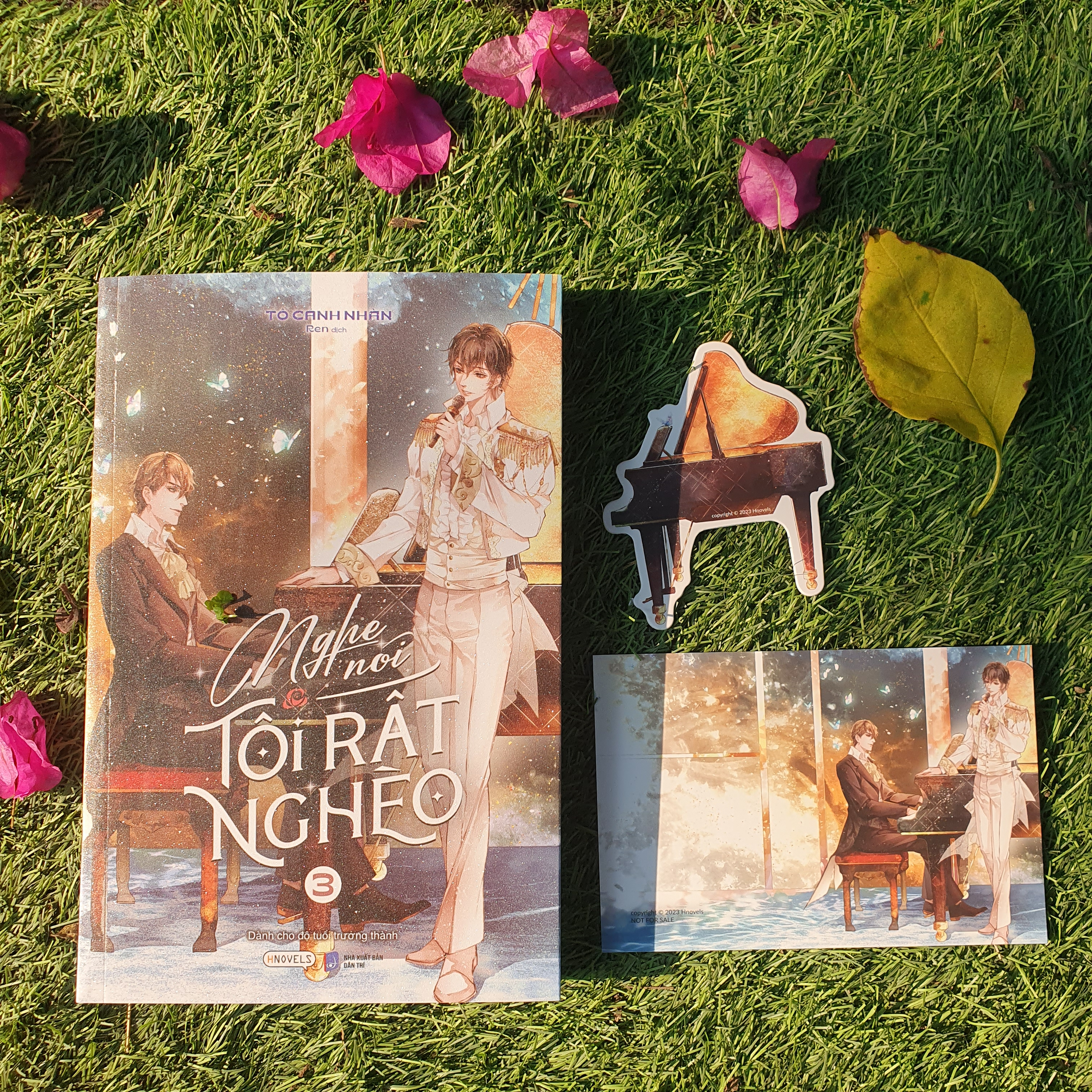 bộ nghe nói tôi rất nghèo - tập 3 - bản đặc biệt - tặng kèm bookmark bo viền + ticket cán nhũ + set sticker + standee chibi