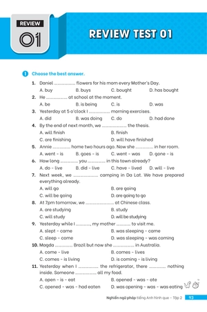 bộ nghiền ngữ pháp tiếng anh hình que - tập 2: nâng cao