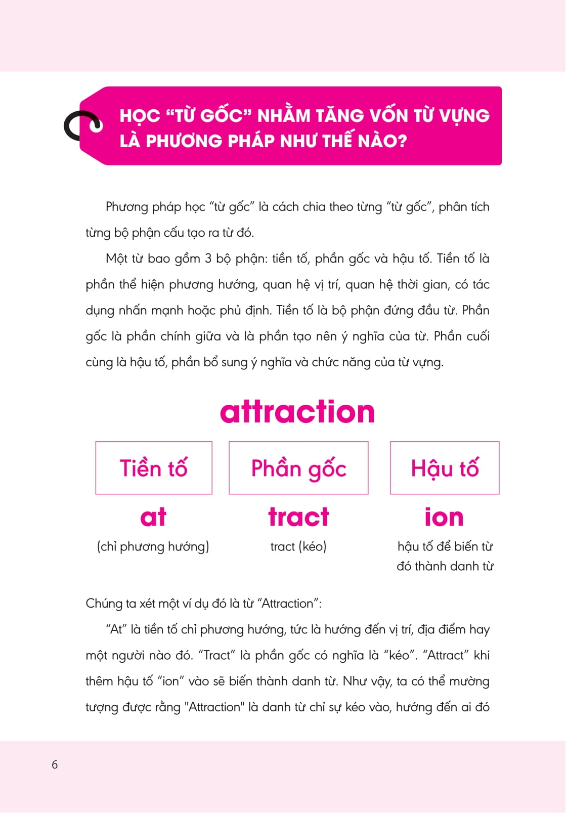 bộ nghiền từ vựng tiếng anh - học qua gốc từ bằng hình ảnh - gốc từ là bí quyết để ghi nhớ hàng nghìn từ vựng - quyển 1