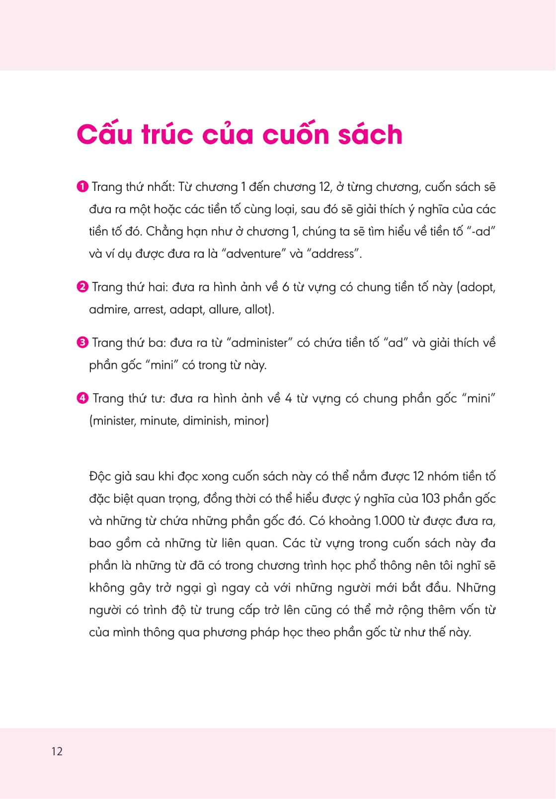 bộ nghiền từ vựng tiếng anh - học qua gốc từ bằng hình ảnh - gốc từ là bí quyết để ghi nhớ hàng nghìn từ vựng - quyển 1
