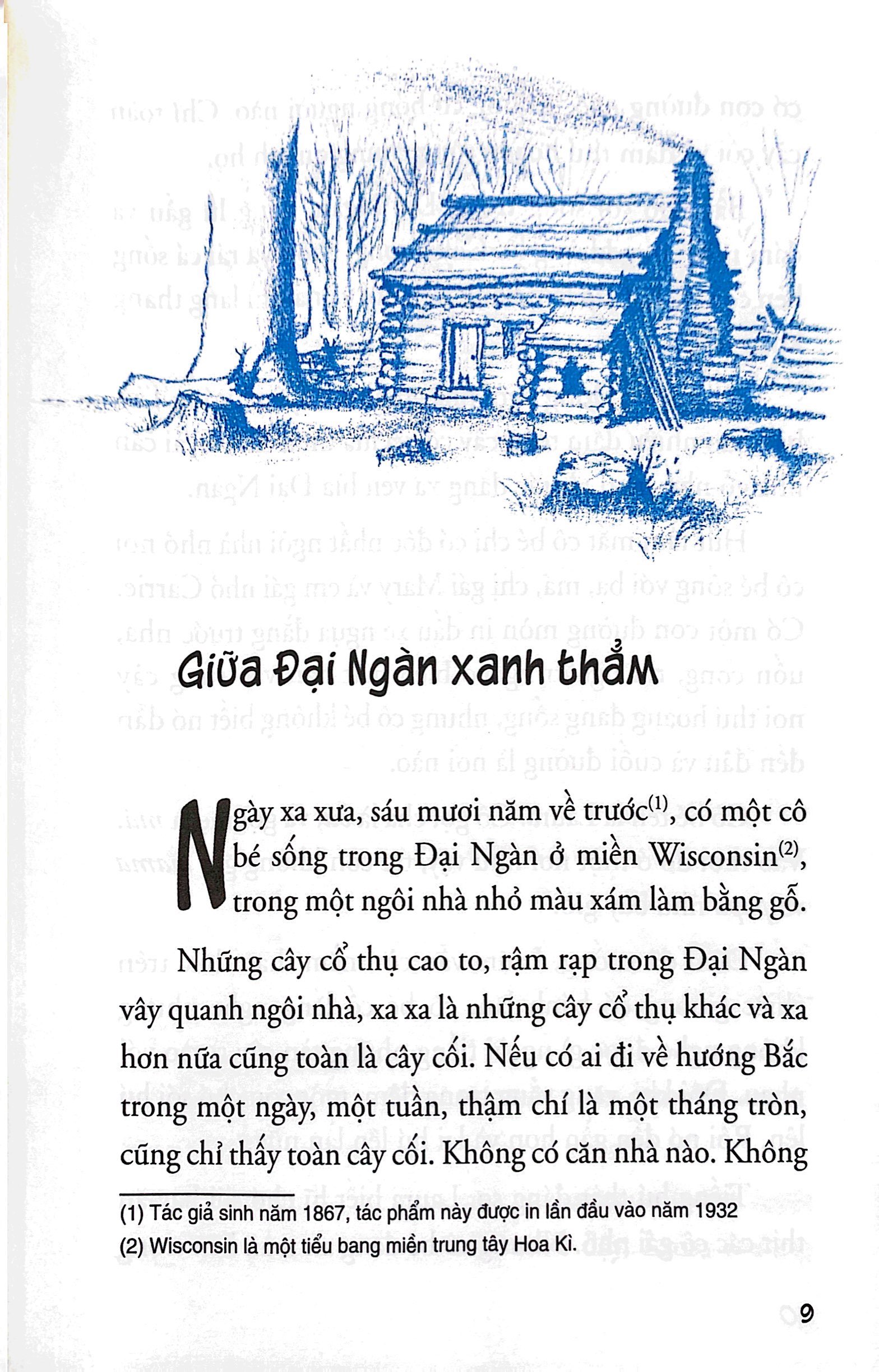 bộ ngôi nhà nhỏ trên thảo nguyên - tập 1 - giữa đại ngàn (tái bản 2019)