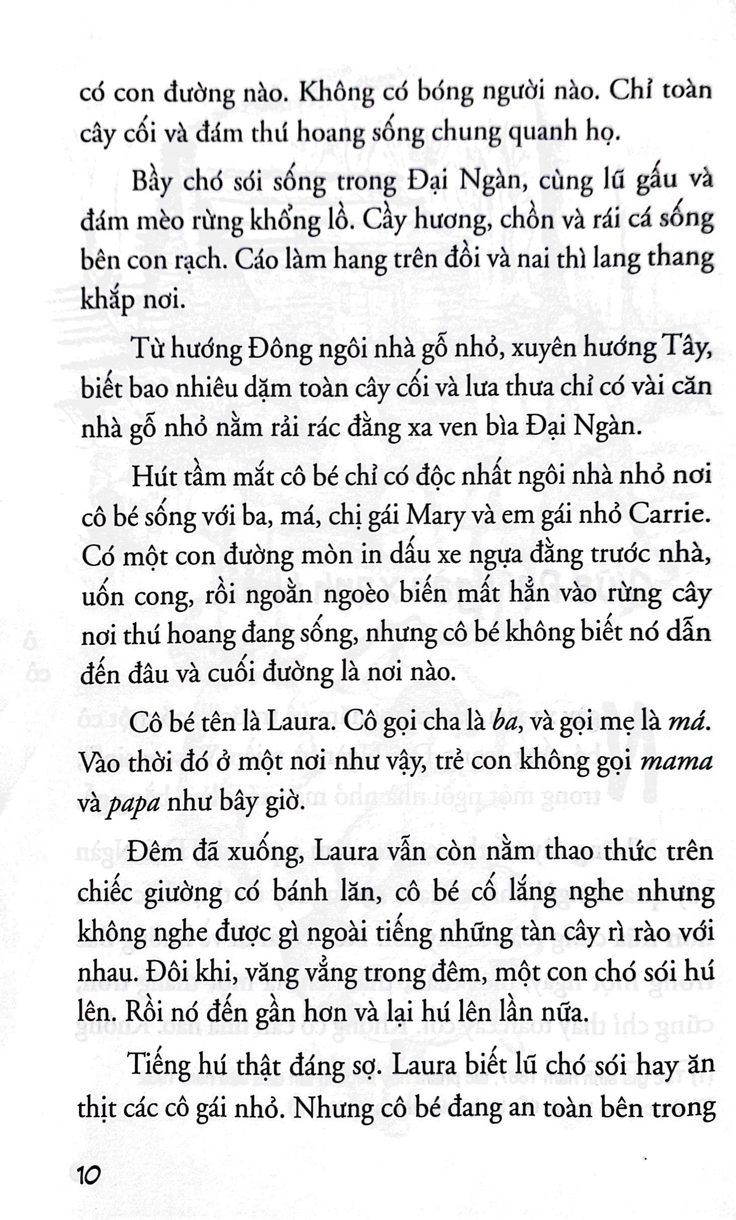 bộ ngôi nhà nhỏ trên thảo nguyên - tập 1 - giữa đại ngàn (tái bản 2019)