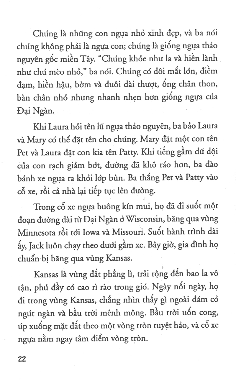 bộ ngôi nhà nhỏ trên thảo nguyên - tập 3: trên thảo nguyên (tái bản 2019)
