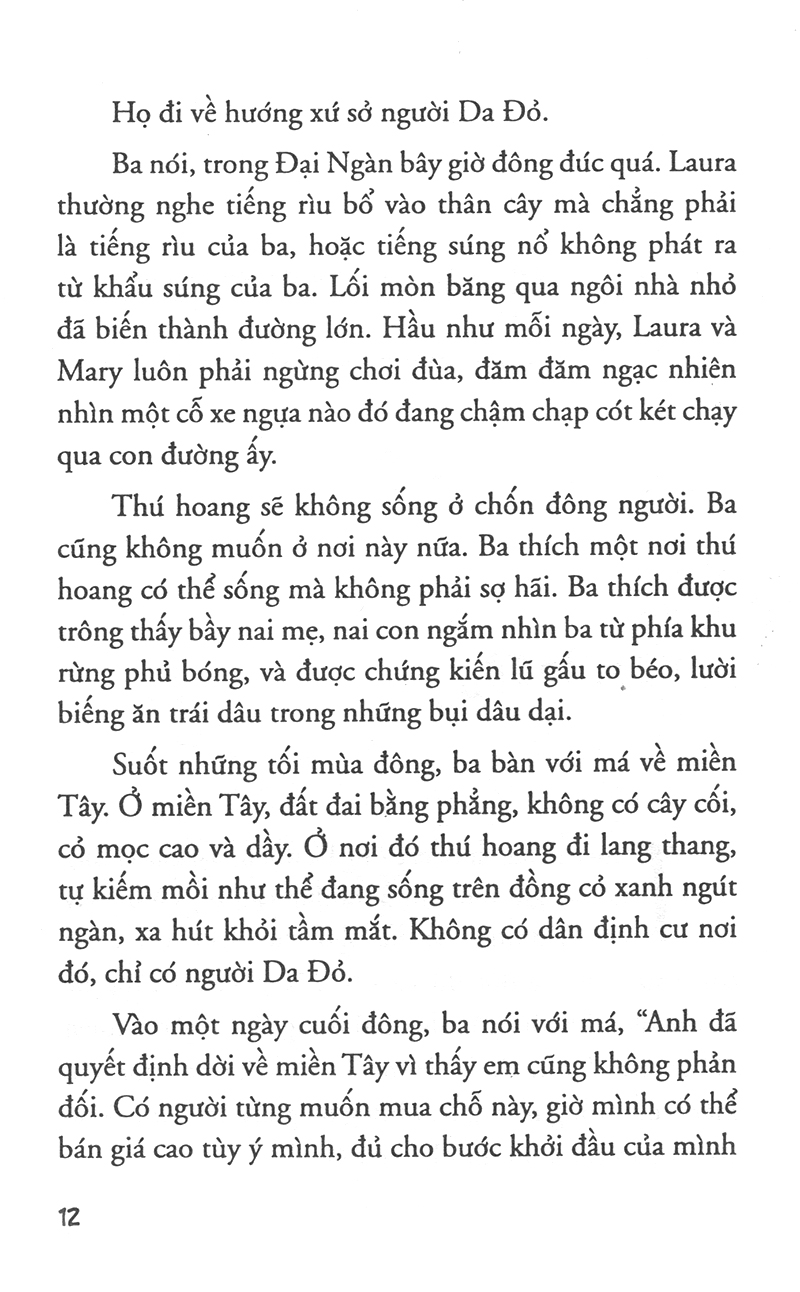 bộ ngôi nhà nhỏ trên thảo nguyên - tập 3: trên thảo nguyên (tái bản 2019)