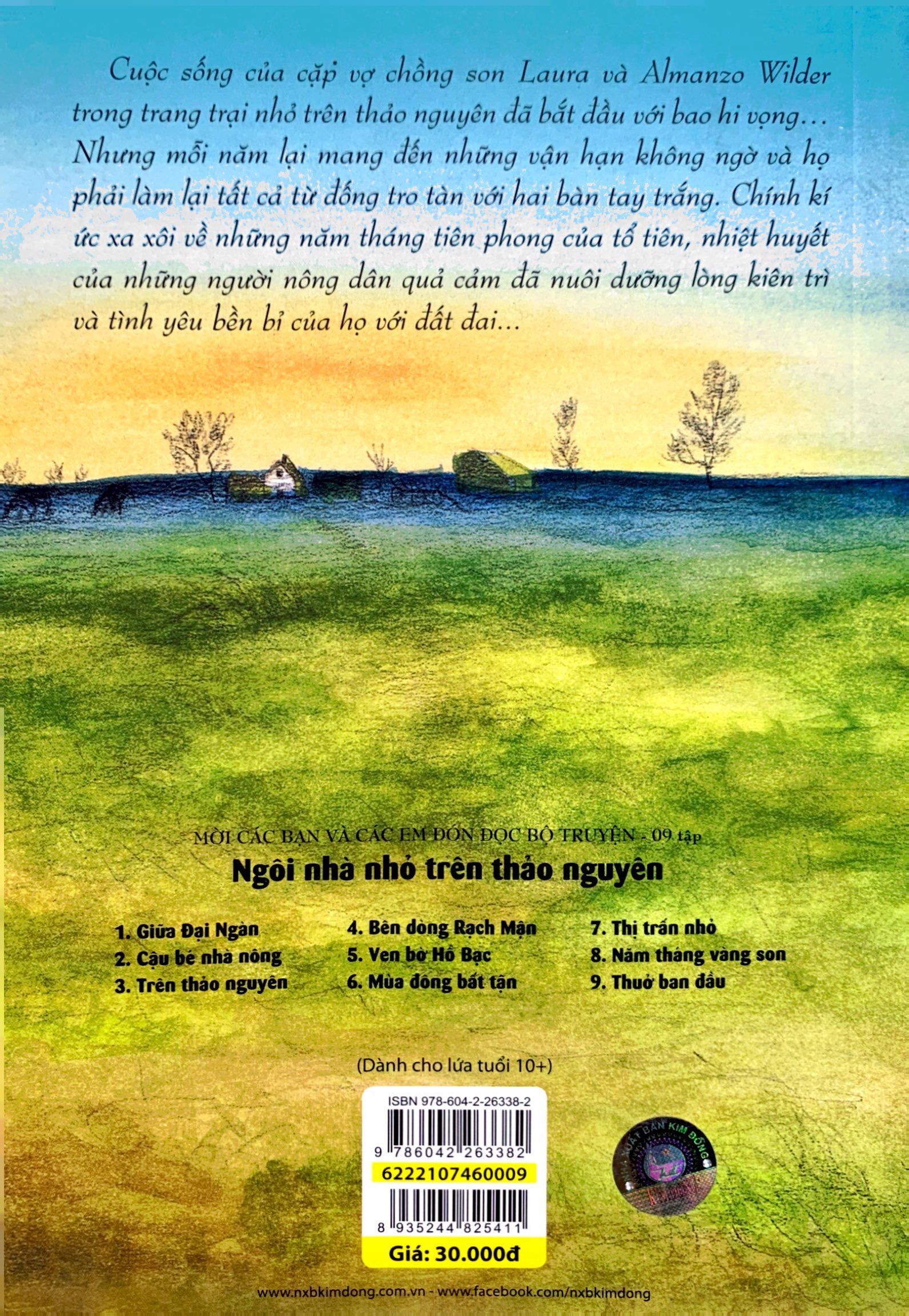 bộ ngôi nhà nhỏ trên thảo nguyên - tập 9 - thuở ban đầu (tái bản 2019)