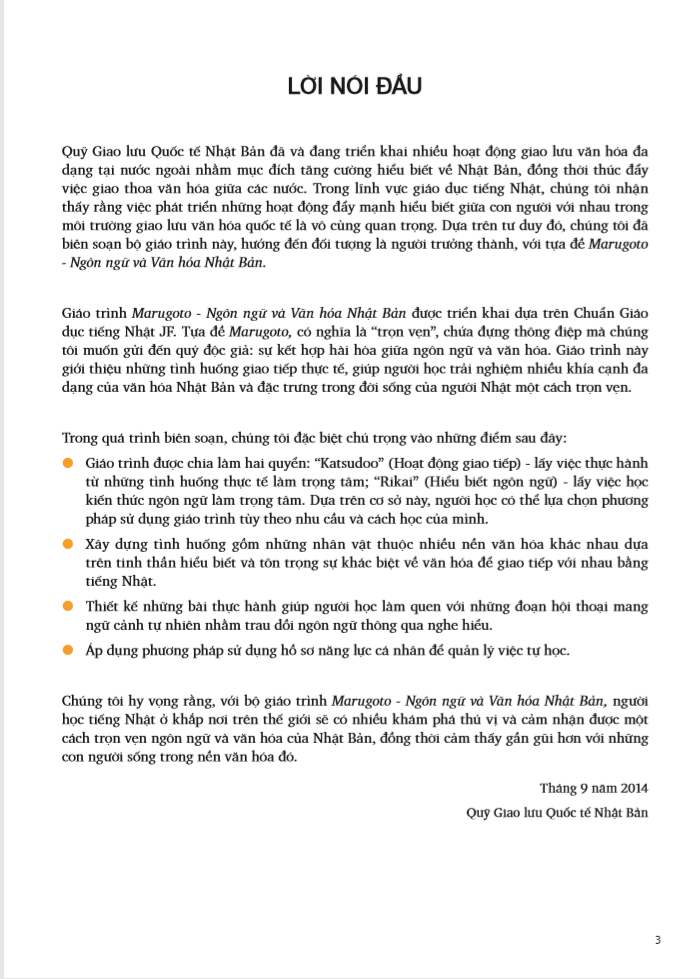 bộ ngôn ngữ và văn hóa nhật bản - hoạt động giao tiếp a2 - sơ cấp 2