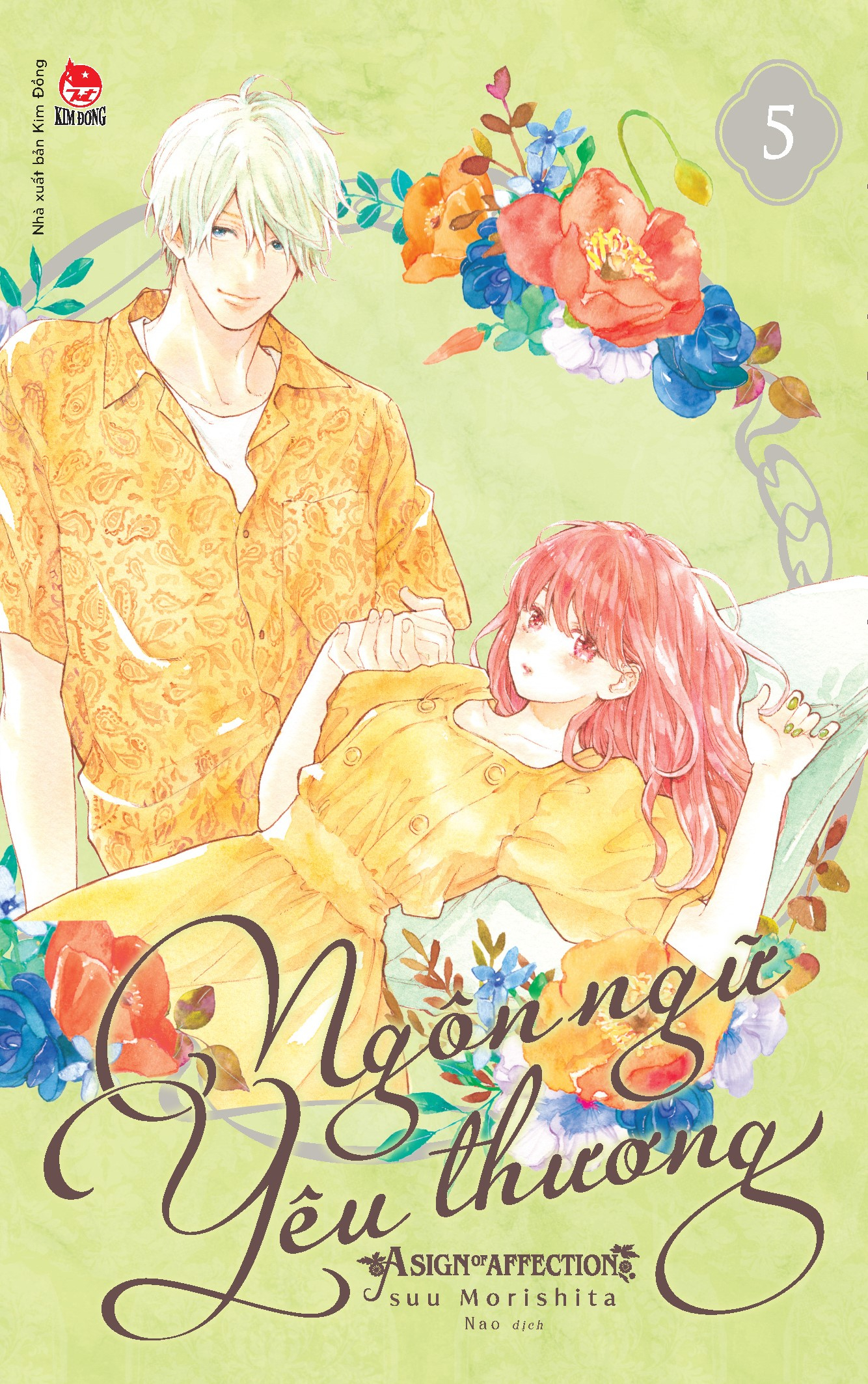 bộ ngôn ngữ yêu thương - a sign of affection - tập 5 - tặng kèm postcard