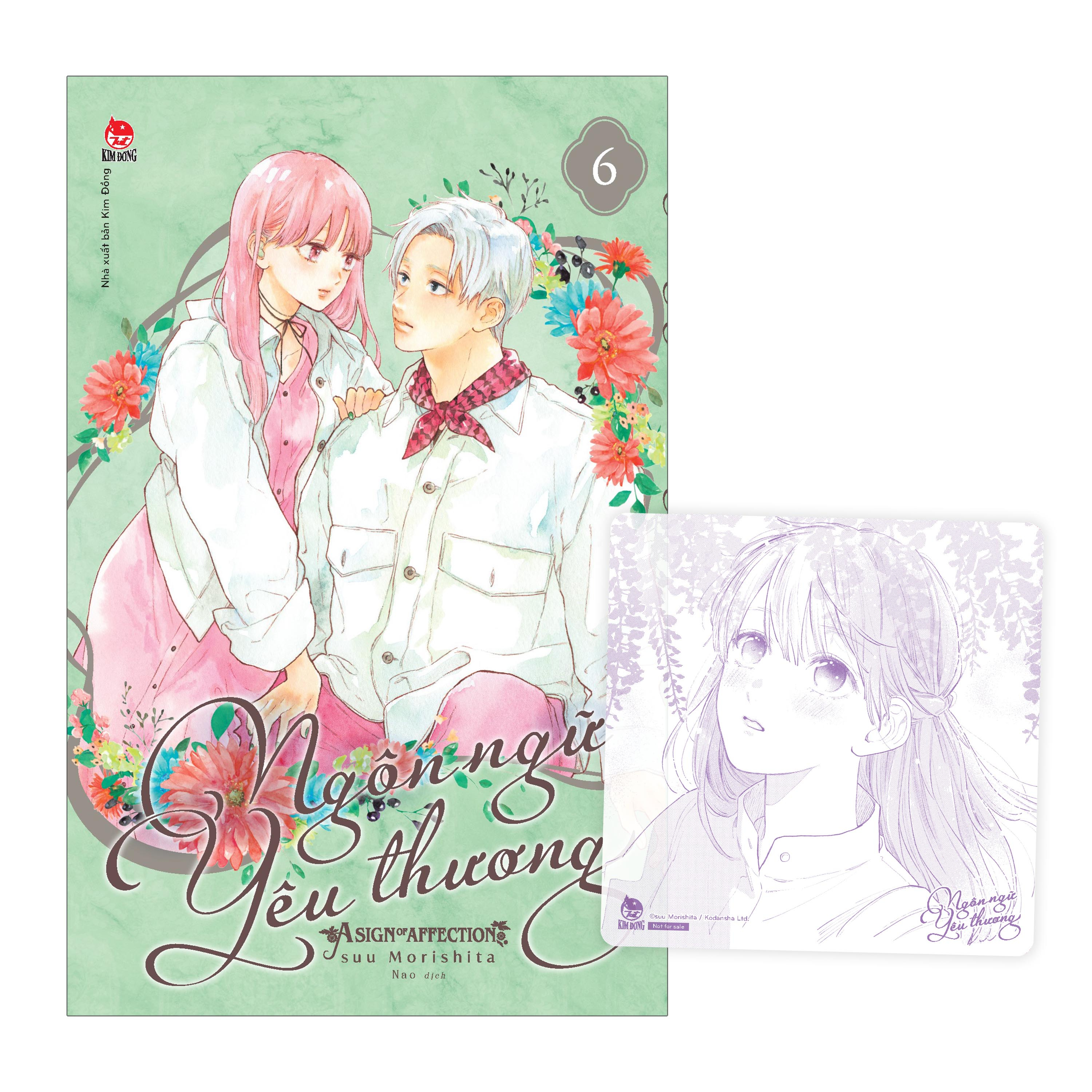 bộ ngôn ngữ yêu thương - a sign of affection - tập 6 - tặng kèm card pvc