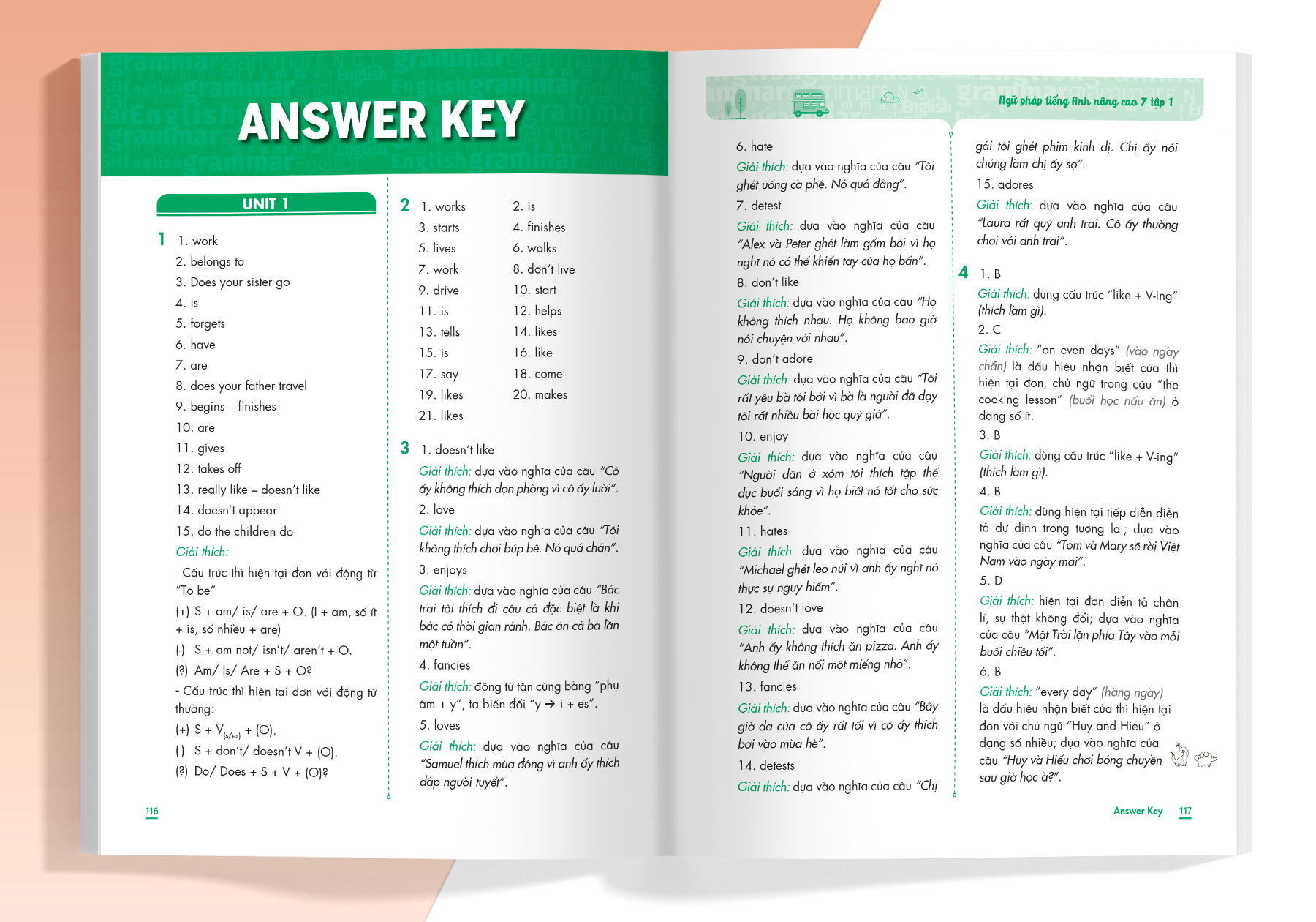 bộ ngữ pháp tiếng anh nâng cao 7 - tập 1