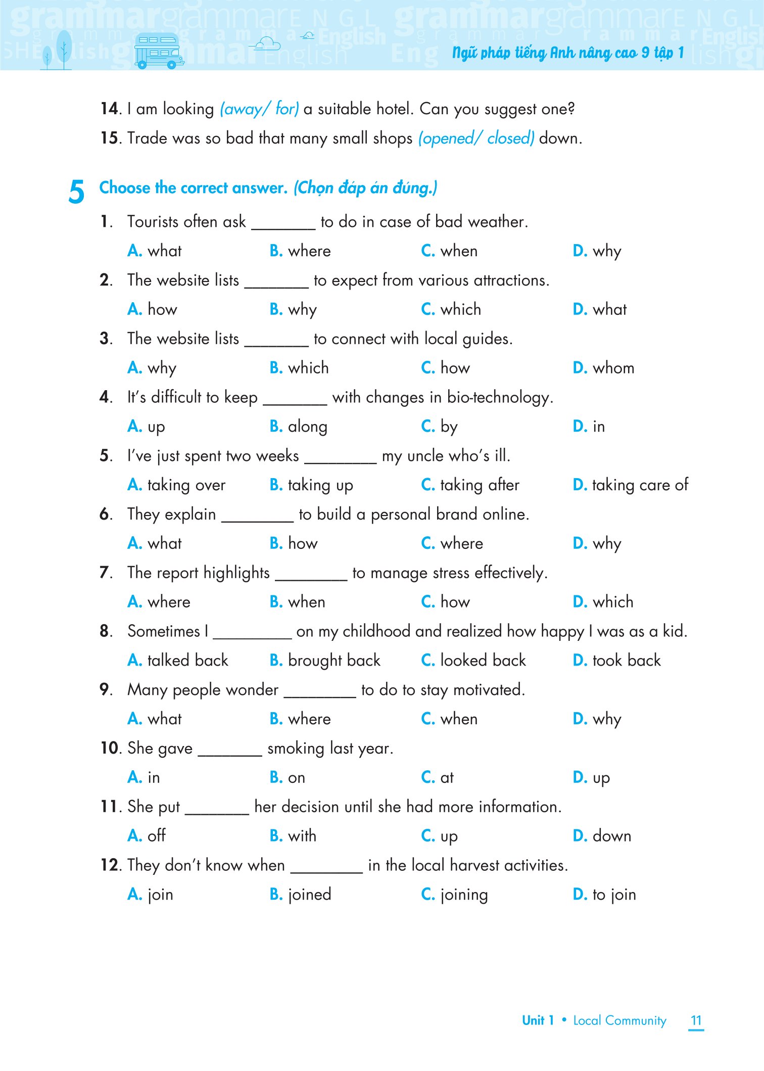 Bộ
						
										
										Ngữ Pháp Tiếng Anh Nâng Cao 9 - Tập 1