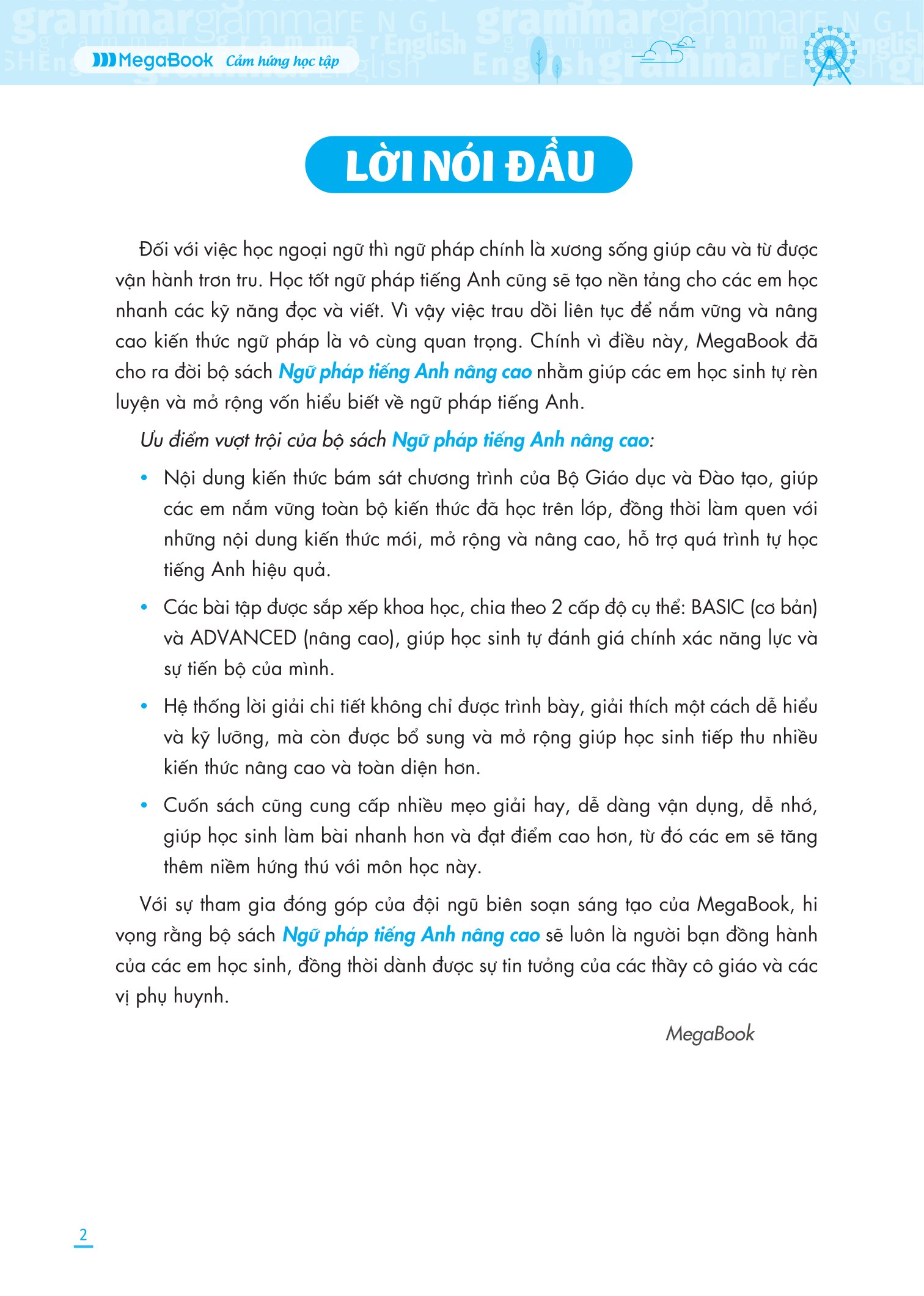 Bộ
						
										
										Ngữ Pháp Tiếng Anh Nâng Cao 9 - Tập 1