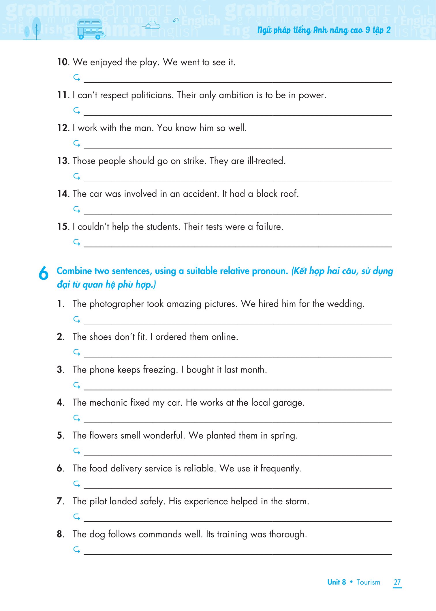 Bộ
						
										
										Ngữ Pháp Tiếng Anh Nâng Cao 9 - Tập 2