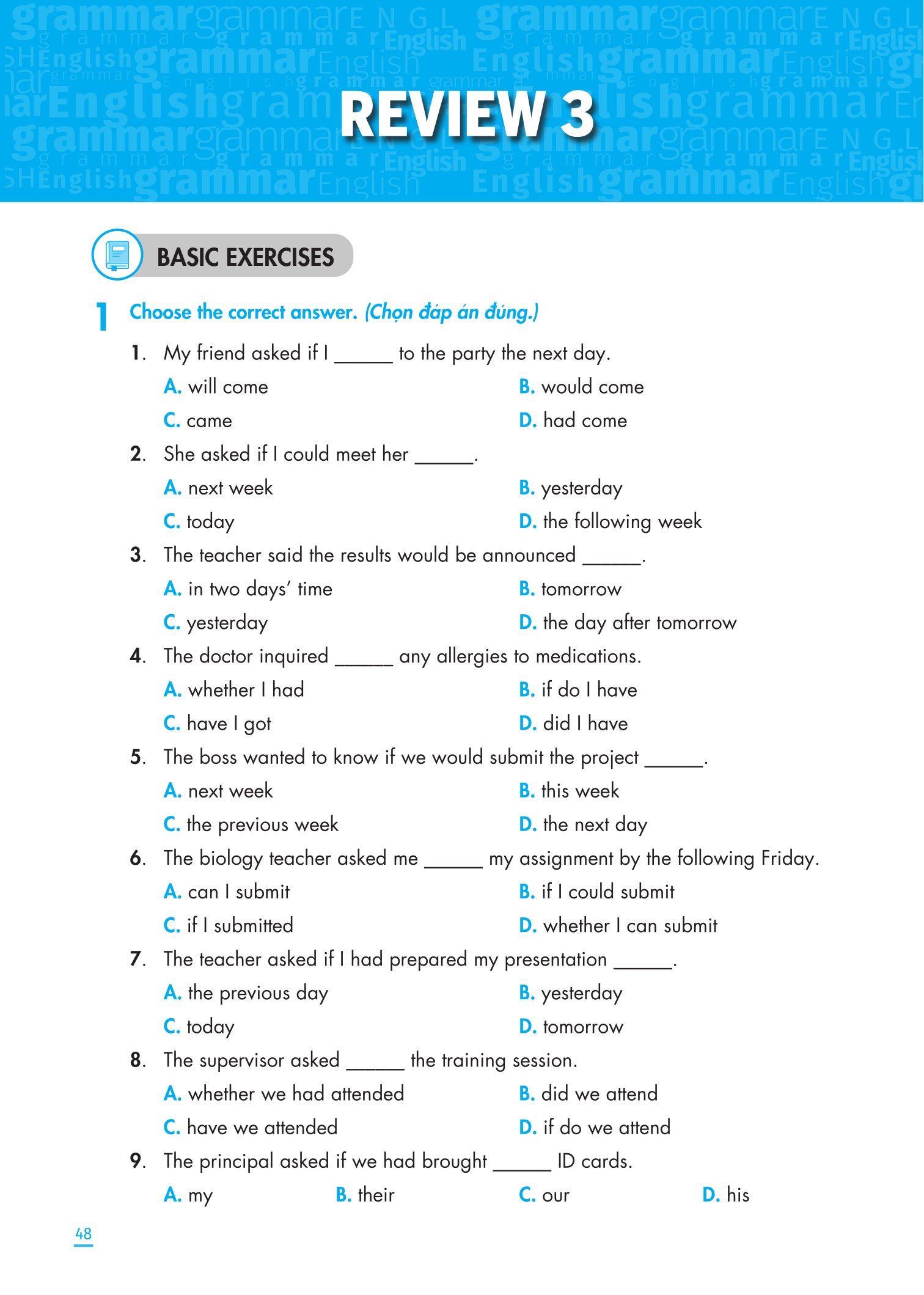 Bộ
						
										
										Ngữ Pháp Tiếng Anh Nâng Cao 9 - Tập 2