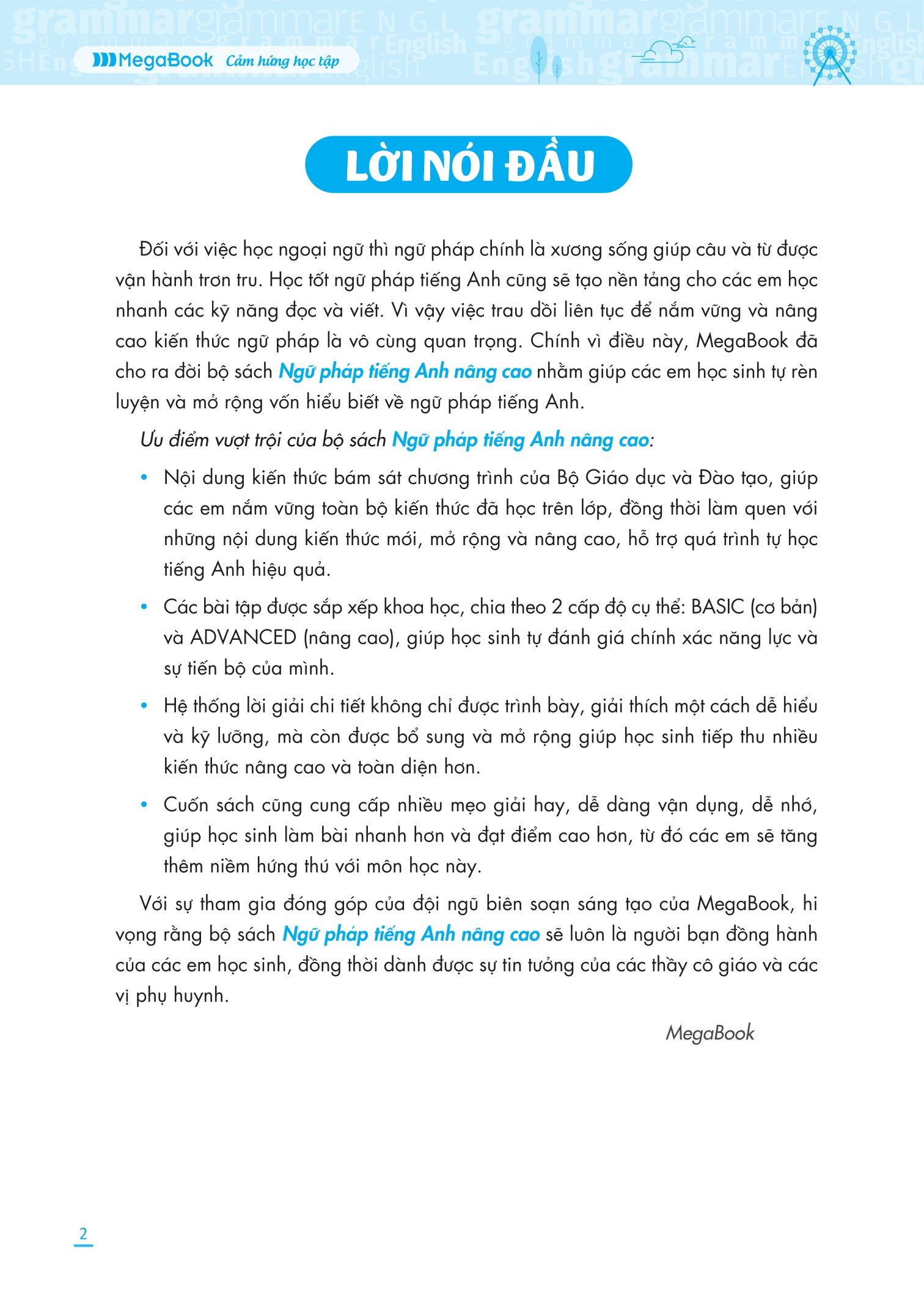 Bộ
						
										
										Ngữ Pháp Tiếng Anh Nâng Cao 9 - Tập 2