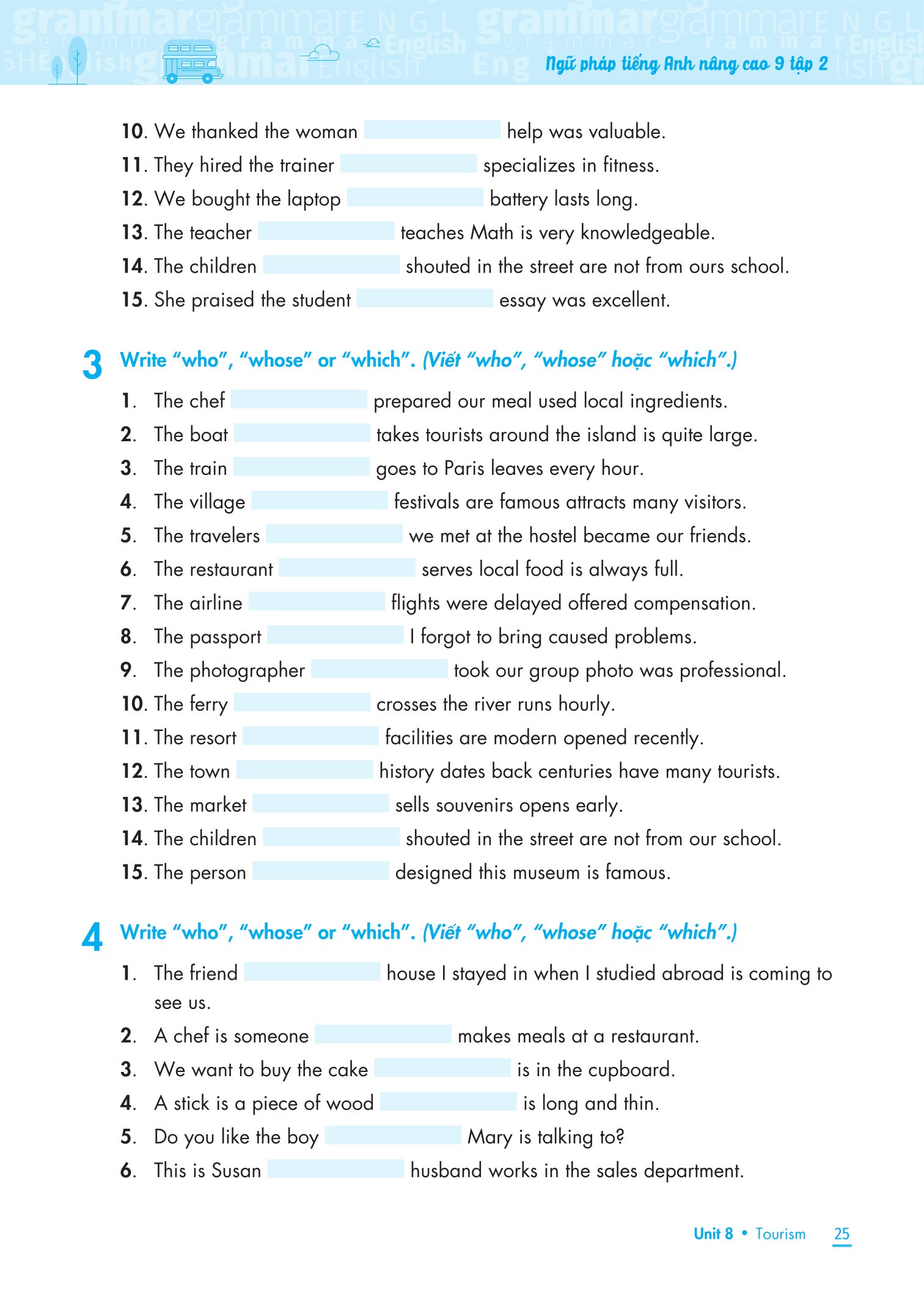 Bộ
						
										
										Ngữ Pháp Tiếng Anh Nâng Cao 9 - Tập 2