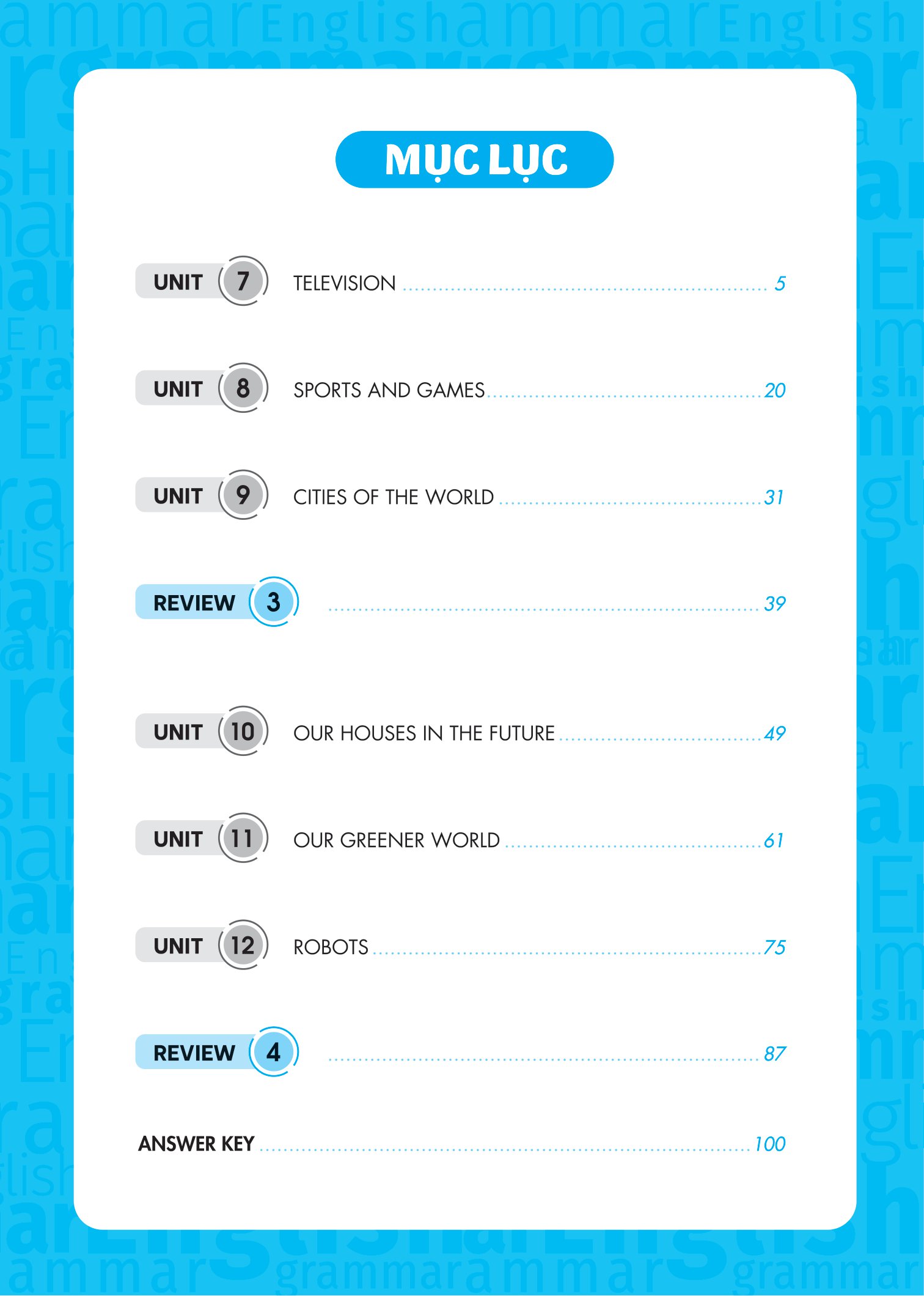 bộ ngữ pháp tiếng anh nâng cao lớp 6 - tập 2