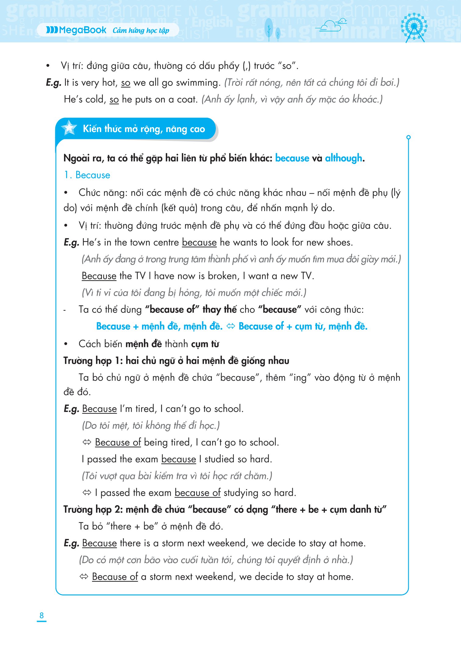 bộ ngữ pháp tiếng anh nâng cao lớp 6 - tập 2