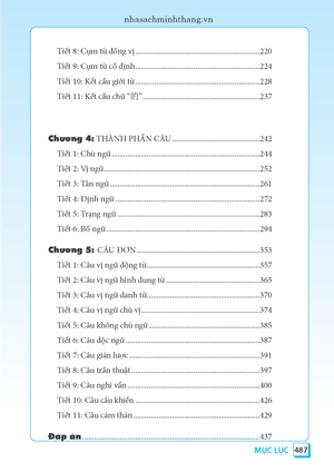 bộ ngữ pháp tiếng hán thực hành - tập 1 - trình độ sơ cấp-trung cấp (tái bản 2023)