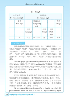 bộ ngữ pháp tiếng hán thực hành - tập 1 - trình độ sơ cấp-trung cấp (tái bản 2023)