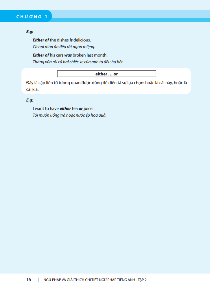 bộ ngữ pháp và giải thích chi tiết ngữ pháp tiếng anh - cơ bản và nâng cao - tập 2 (tái bản 2023)