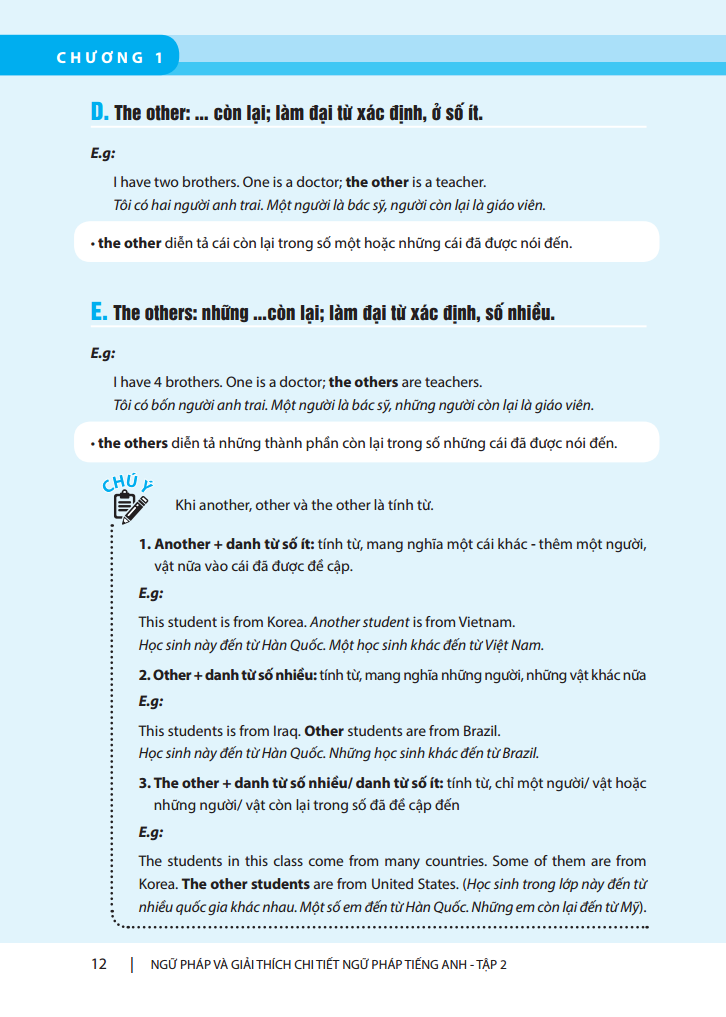 bộ ngữ pháp và giải thích chi tiết ngữ pháp tiếng anh - cơ bản và nâng cao - tập 2 (tái bản 2023)