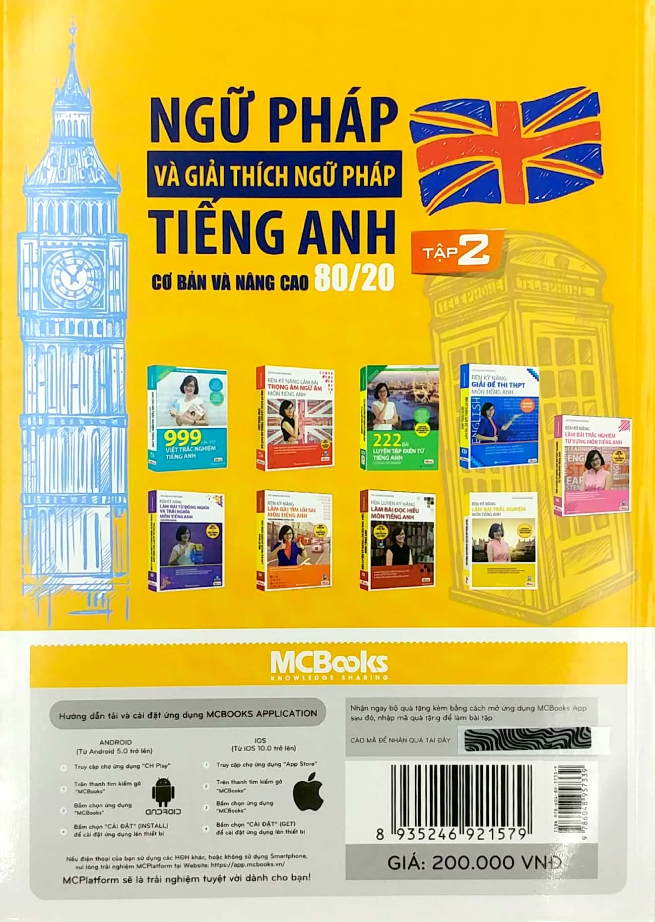 bộ ngữ pháp và giải thích ngữ pháp tiếng anh cơ bản và nâng cao - tập 2