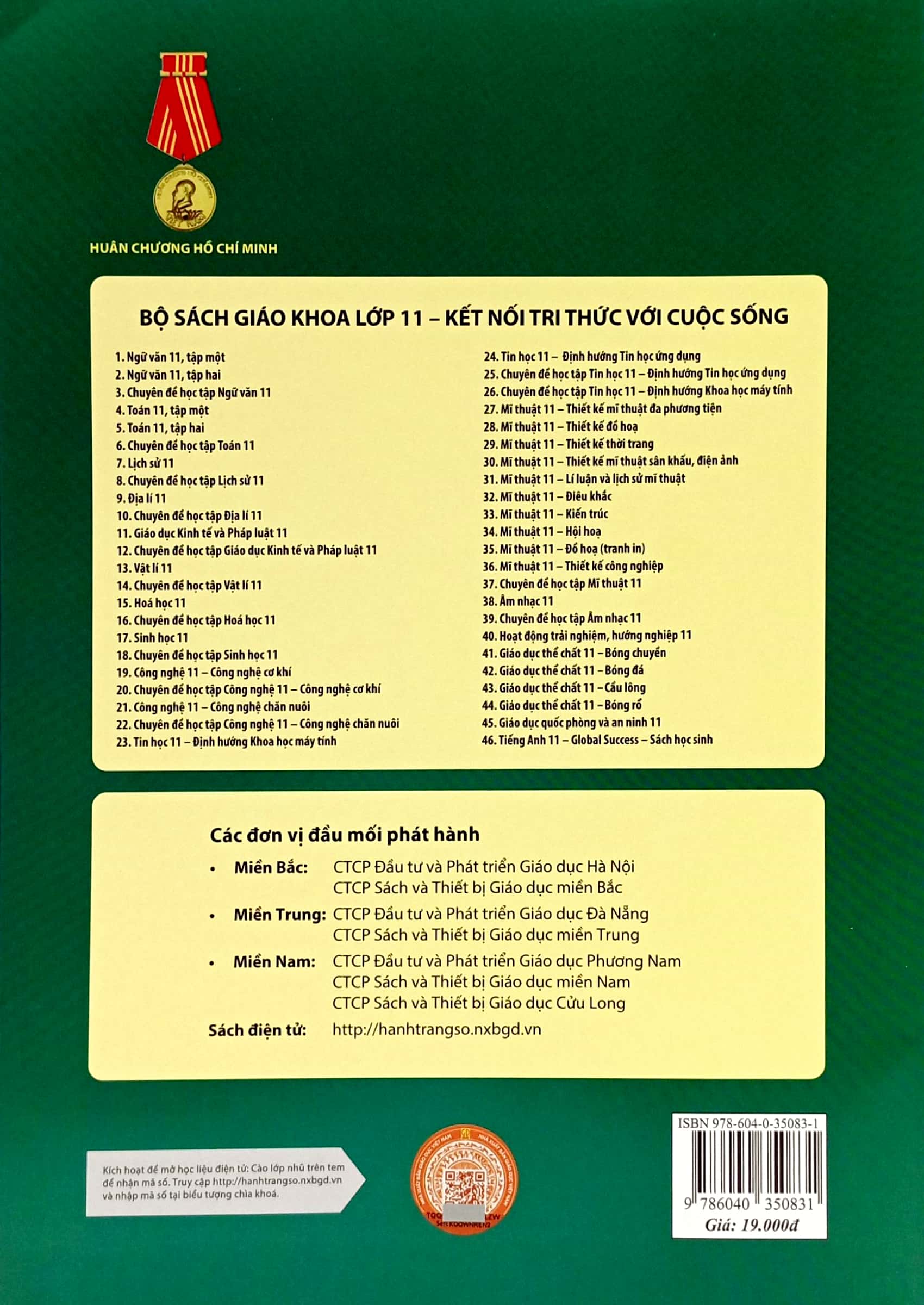 bộ ngữ văn 11 - tập 2 (kết nối tri thức) (chuẩn)