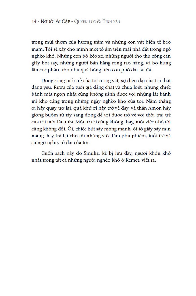 bộ người ai cập - quyền lực và tình yêu - tập 1