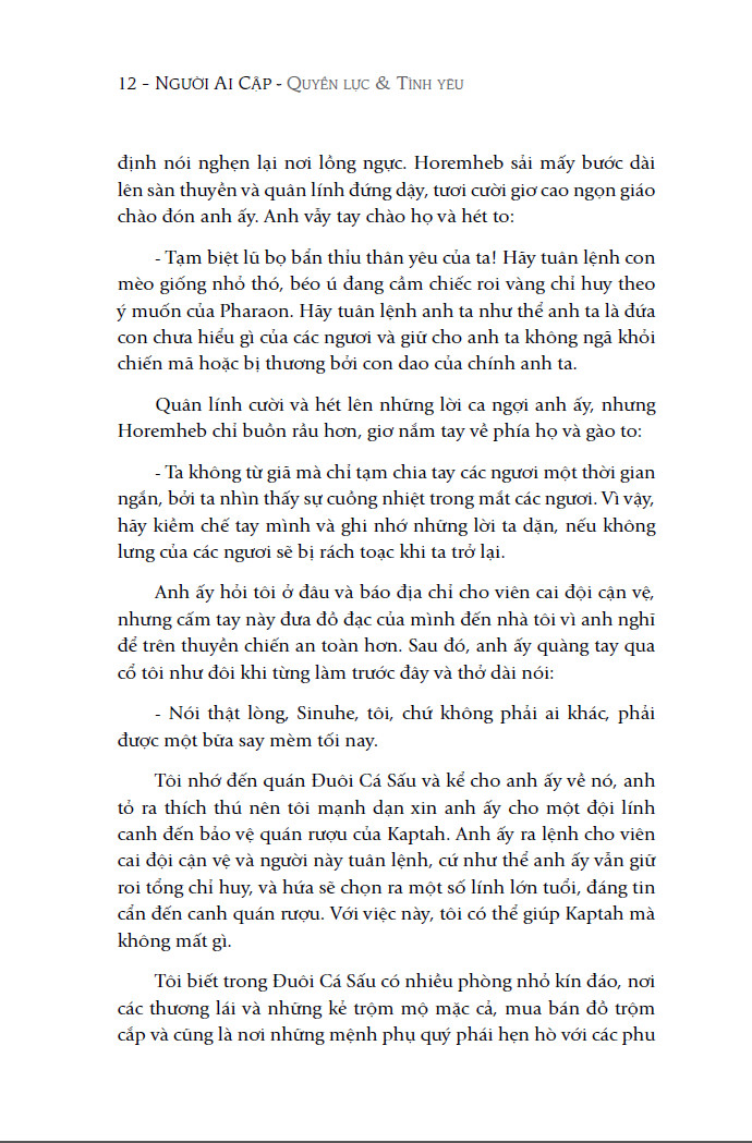 bộ người ai cập - quyền lực và tình yêu - tập 2