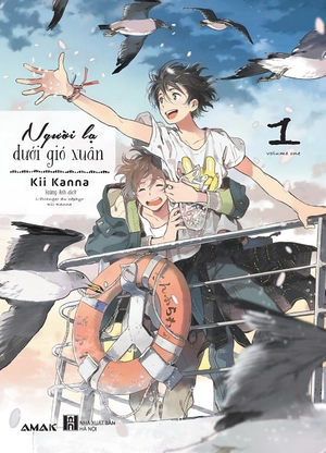 bộ người lạ dưới gió xuân - tập 1 - tặng kèm bookmark + postcard + bộ 6 card bo góc cán màng ánh trai + sticker