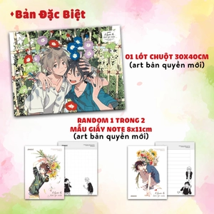 bộ người lạ dưới gió xuân - tập 3 - bản đặc biệt - tặng kèm 1 bookmark + 1 postcard + bộ 6 card bo góc cán màng ánh trai + 1 sticker + 1 lót chuột + 1 giấy note (ngẫu nhiên 1 trong 2 mẫu) + 1 poster a3