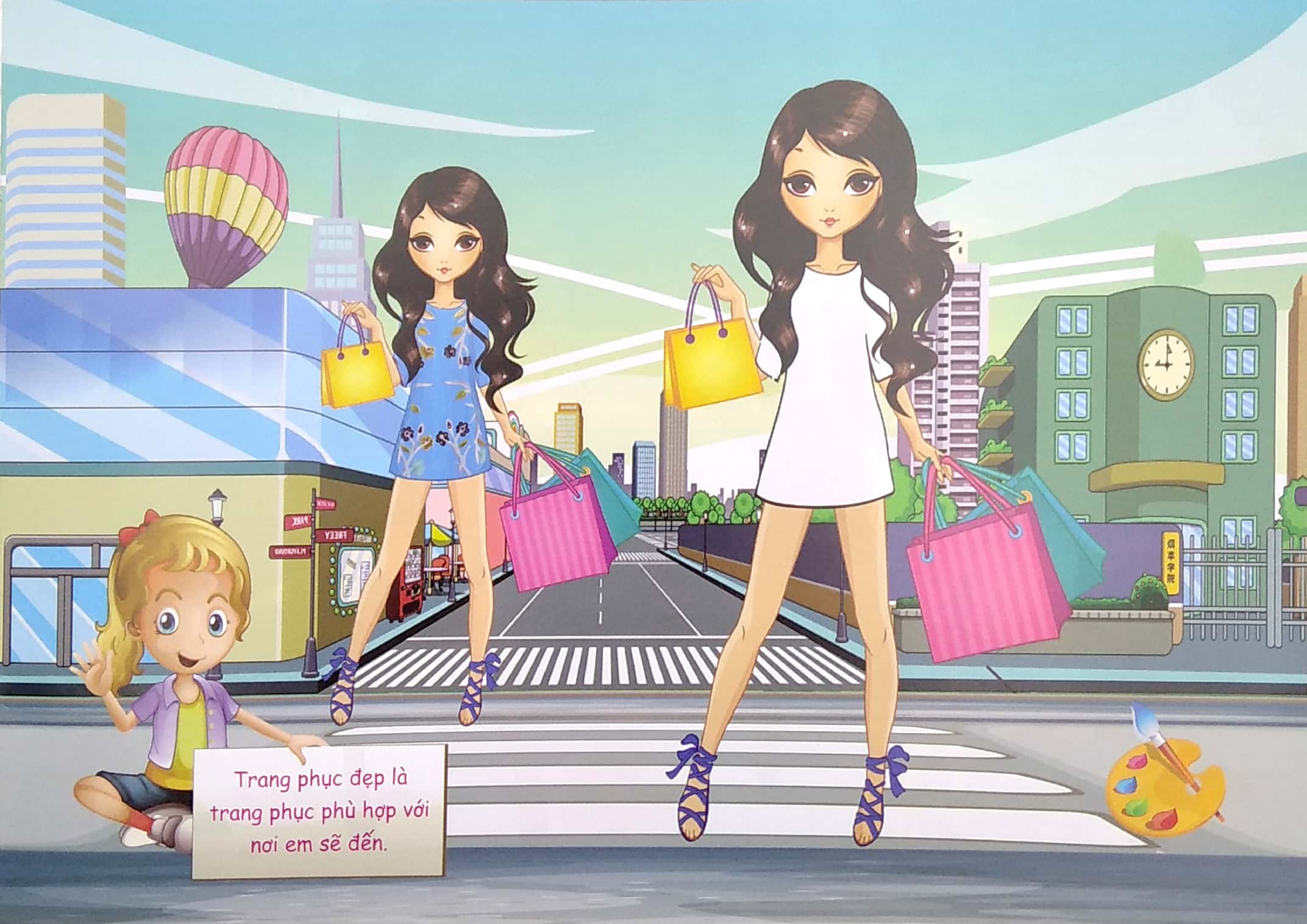 bộ nhà thiết kế nhí - lựa chọn trang phục 4 (tái bản)