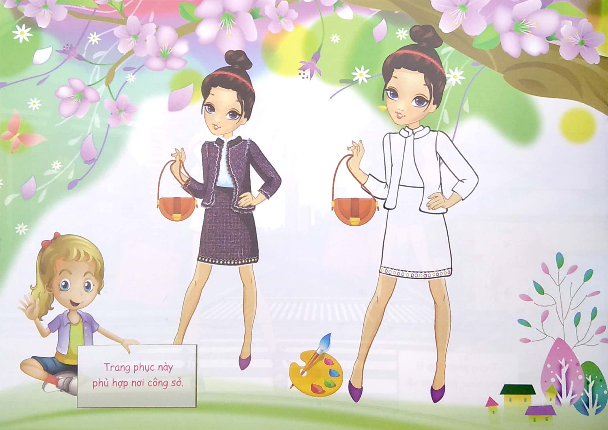 bộ nhà thiết kế nhí - lựa chọn trang phục 4 (tái bản)