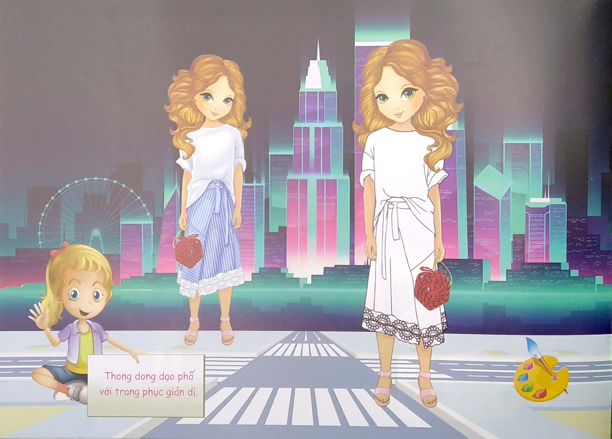 bộ nhà thiết kế nhí - lựa chọn trang phục 4 (tái bản)