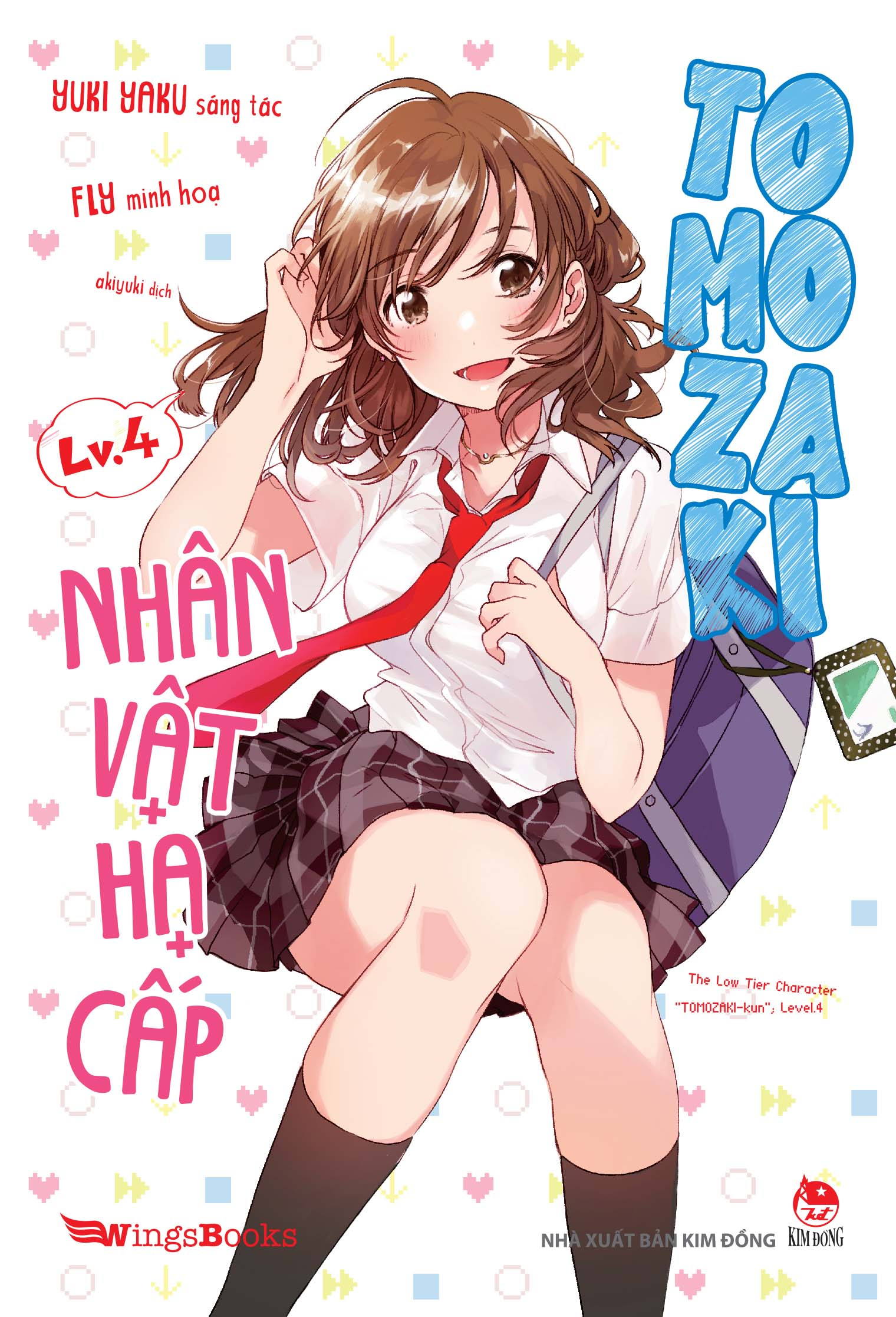 bộ nhân vật hạ cấp tomozaki - tập 4 - tặng thẻ normal