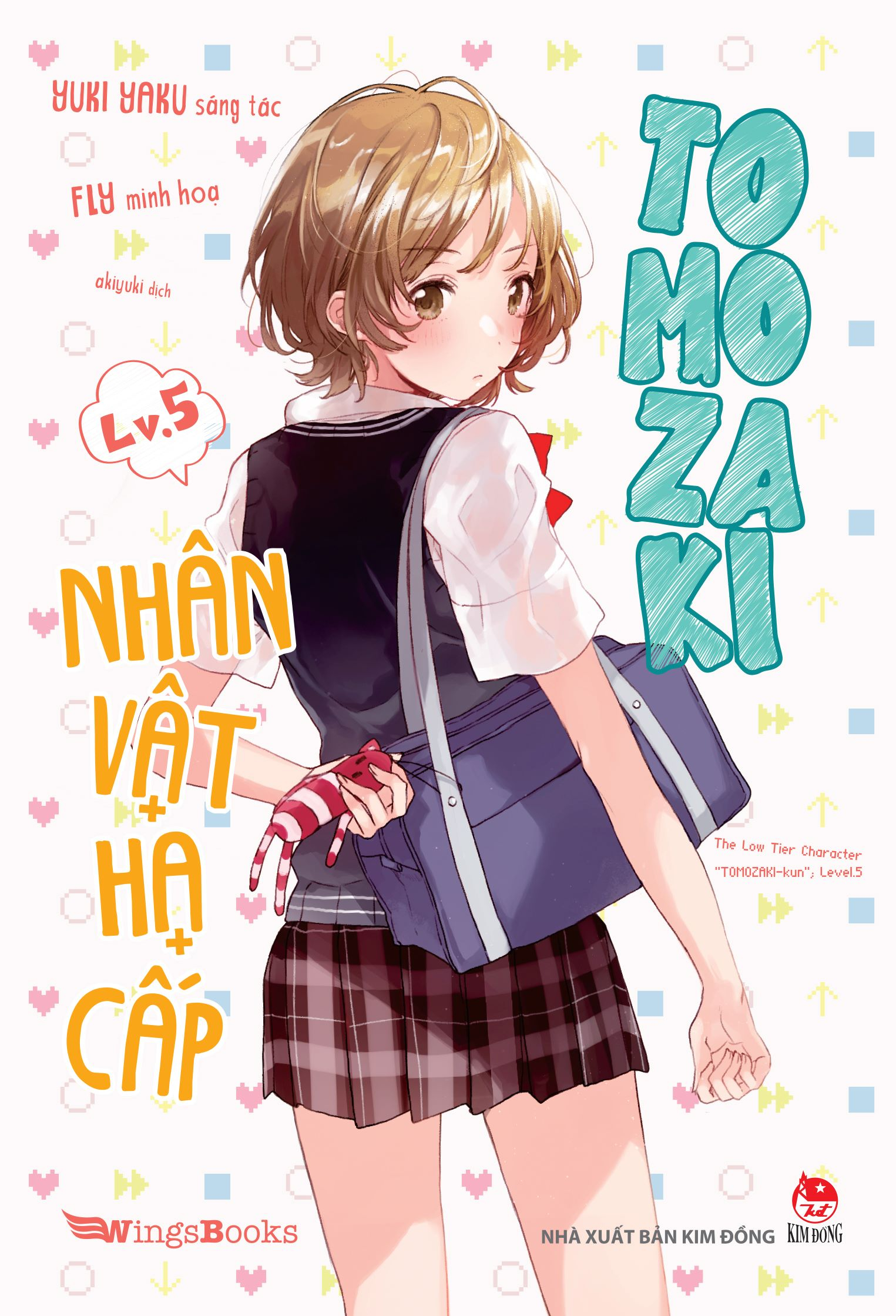 bộ nhân vật hạ cấp tomozaki - tập 5