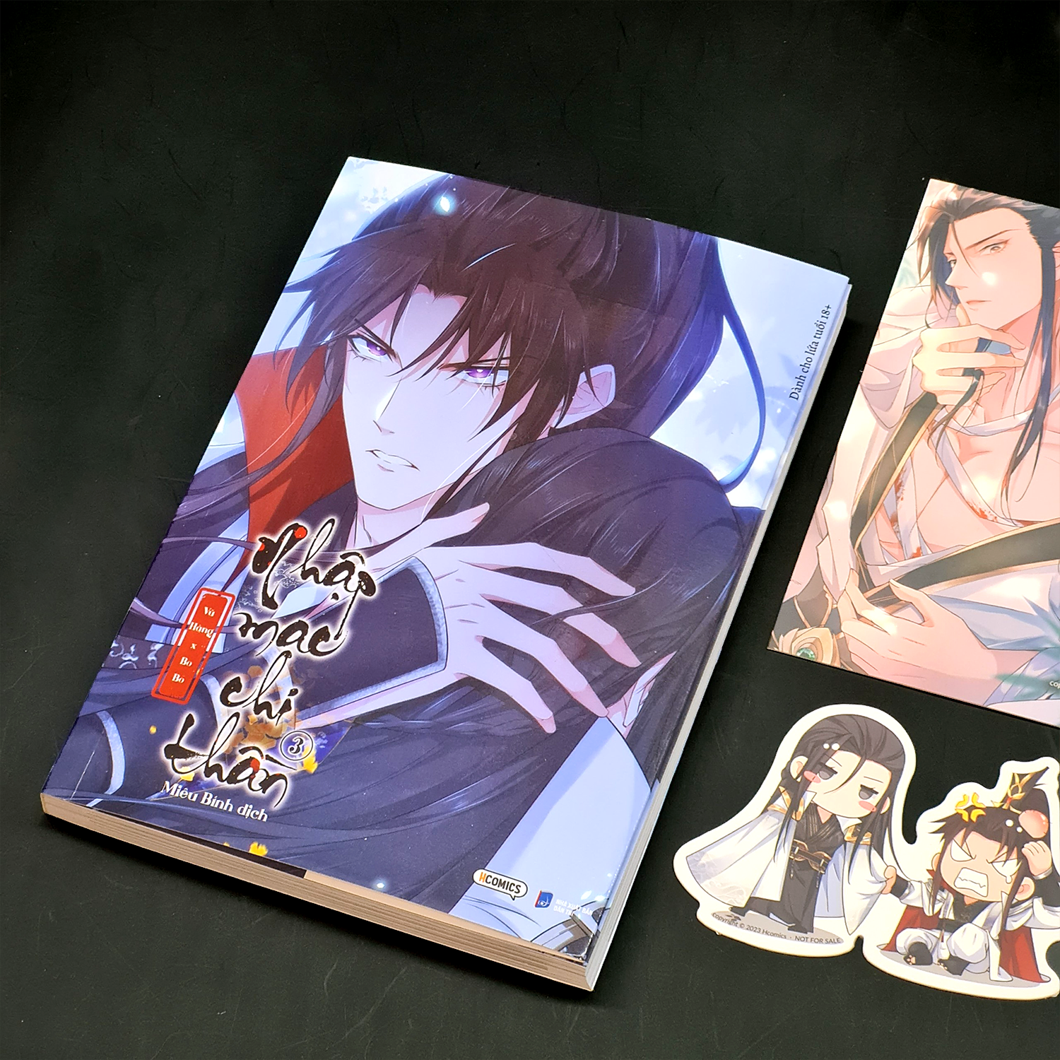 bộ nhập mạc chi thần - tập 3 - tặng kèm bookmark bồi cứng + postcard bồi cứng 2 mặt