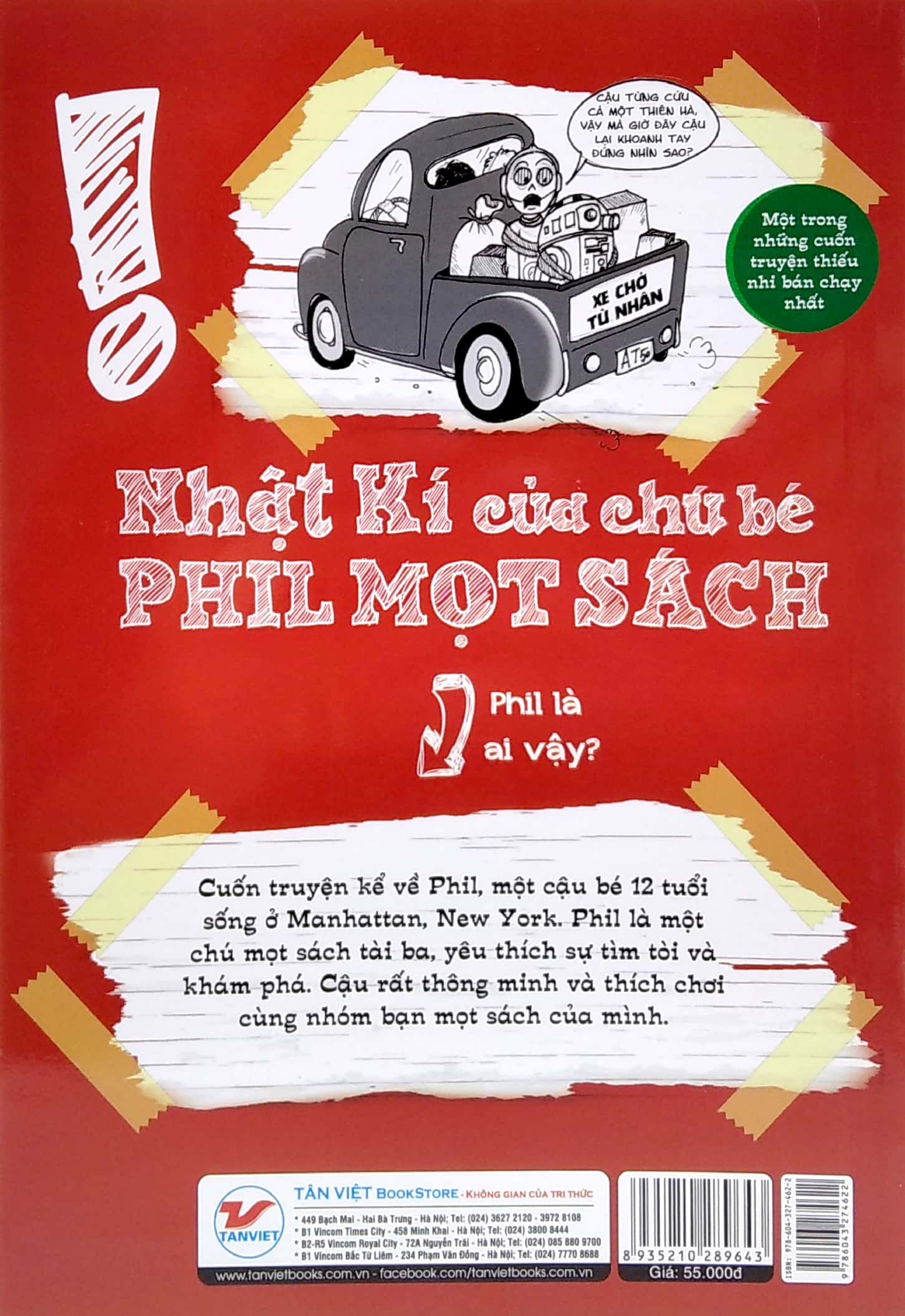 bộ nhật kí của chú bé phil mọt sách - tập 2